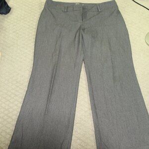 Loft Curvy Women's 10 Grey Dress Pants
